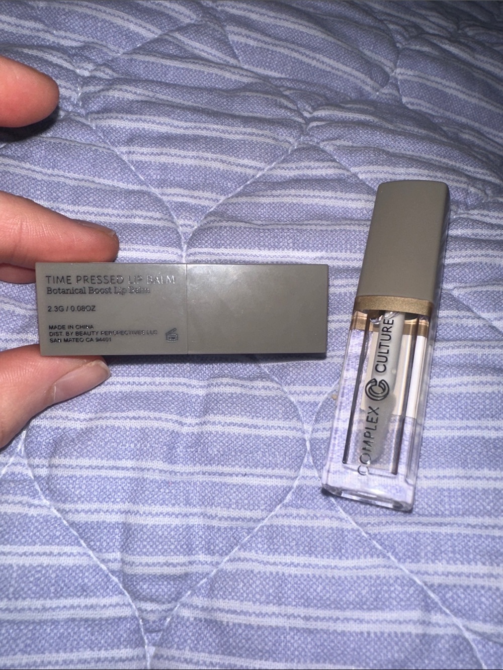 Complex Culture Time Pressed Lip Balm - Nude Sheer